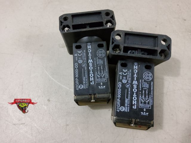 Lot 7-130561 - (2) Allen Bradley 42GRP-9000-QD Photo Switches.
