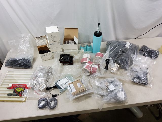 Lot 7-134902 - Lot of miscellaneous industrial parts / electronic  &amp; anti static components as shown.