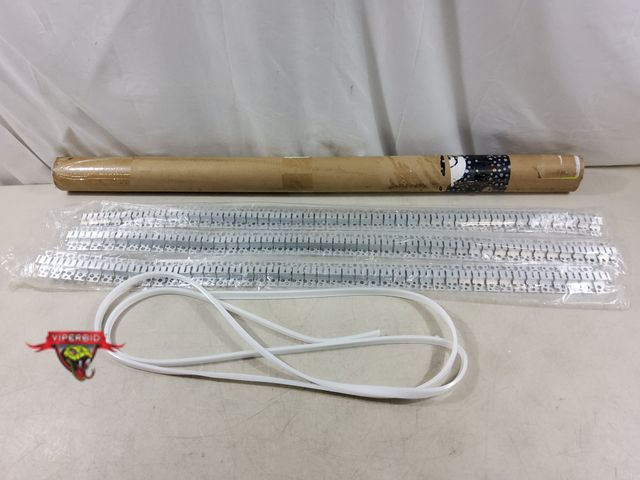 Lot 7-134965 - LED Metal Light Channels with Diffuser. (3) 39" Channels. LED Lights Not Included