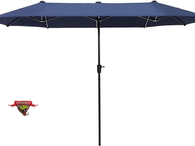 Lot 7-131287 - 13 Ft. Market umbrella. Model E02GM010.