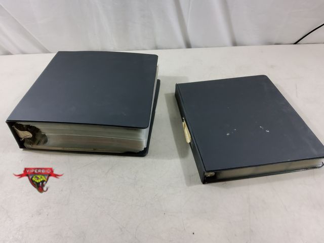 Lot 7-134827 - 1-1/2" &amp; 3-1/2" Three Ring binder filled with assorted Baseball cards.