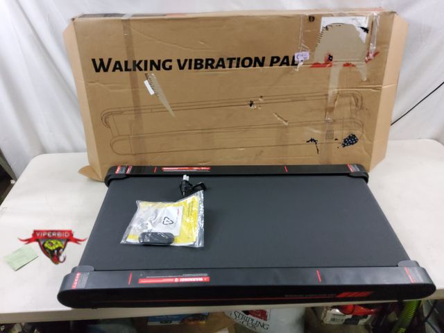 Lot 7-133403 - Walking vibration pad with remote. Tested.