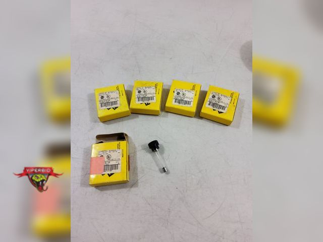 Lot 7-123595 - (5) Boxes of 5 Bussmann fuses. GLQ-1-6/10.