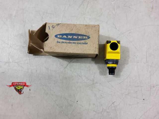 Lot 7-133203 - Banner Q25SP6LPQ Polarized Retro Photoelectric Sensor.