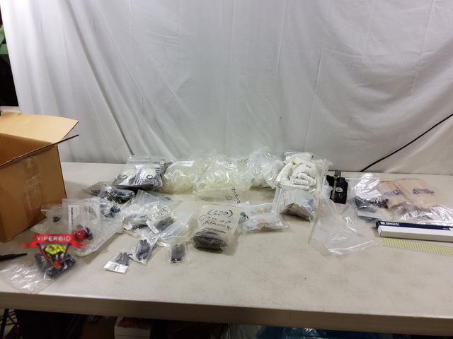 Lot 7-134392 - All new! Lot of assorted electromechanical components as shown.