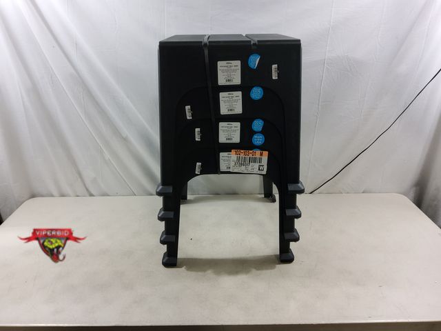 Lot 7-132856 - $60 value for 4! (4) Resin patio accent tables. Dimensions (Overall): 17.8 Inches (H) x 18.9 Inches ...