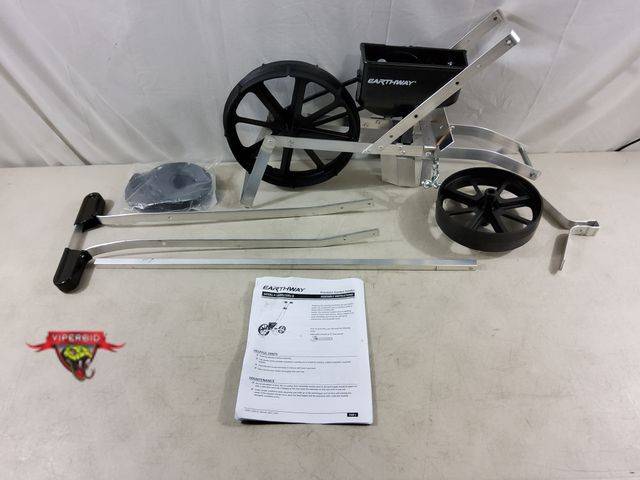 Lot 7-133842 - EarthWay Products 10001 Precision garden seeder with 7 seed plates.
