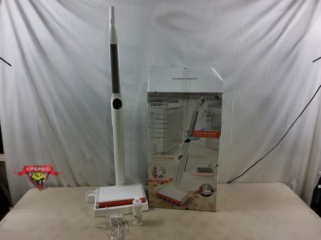 Lot 7-131840 - Sharper Image combo clean sweep 02 cordless power broom &amp; mop.