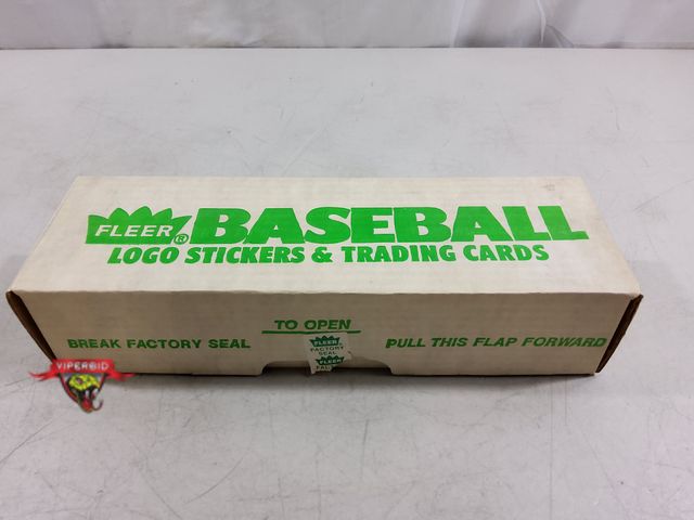 Lot 7-123612 - 1988 Fleer Baseball factory set.