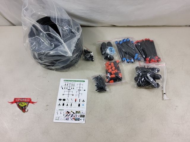Lot 7-130523 - 40FT Main tube+200FT Distribution tubing Micro Drip Irrigation kit.