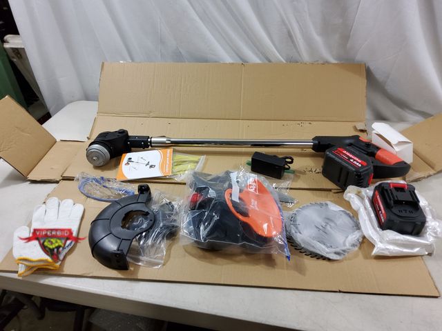 Lot 7-132671 - Cordless Weed Wacker. Slightly Used, Tested and spun.
