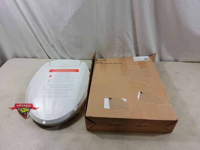 Lot 7-134654 - New! Retail $120! Brondell Swash Non-electric Dual Temp Bidet Toilet Seat. Elongated Seat.