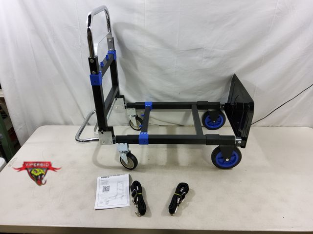 Lot 7-130434 - Looks new! Multi-Functional 3-in-1 Folding hand dolly. Model 2220A.