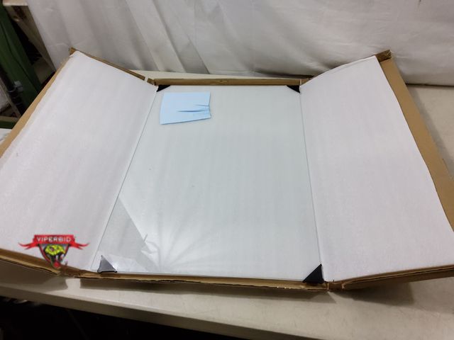 Lot 7-130802 - Retail value $50! 240350620 Refrigerator Glass Shelf Replacement.  23.78" x 16.34"