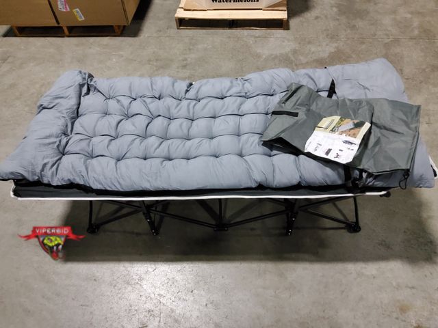 Lot 7-130017 - 73"  X 31" X 18"H Folding camping cot.