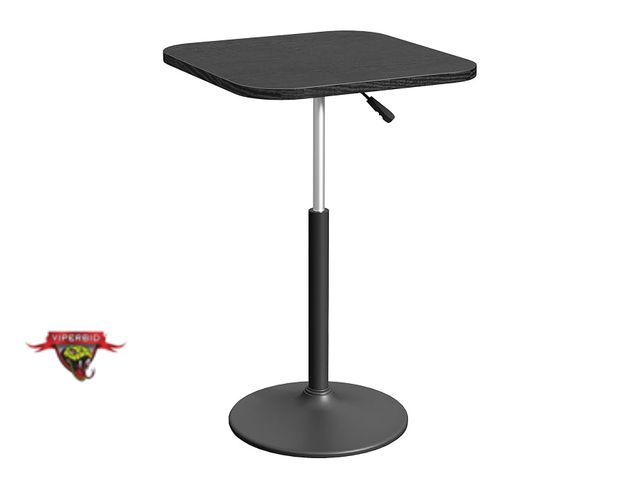 Lot 7-133229 - Mahancris bar table. Adjustable height (26.8-36.2 Inches).