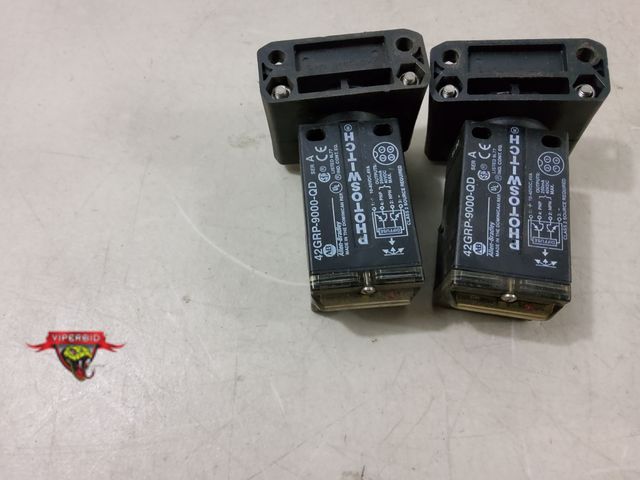 Lot 7-130648 - (2) Allen Bradley 42GRP-9000-QD Photo Switches.