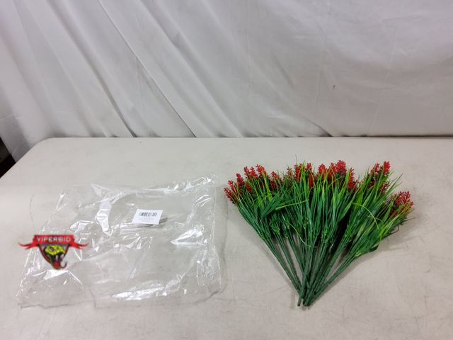 Lot 7-133075 - (12) Artificial flower bundles. 13-1/2"H.