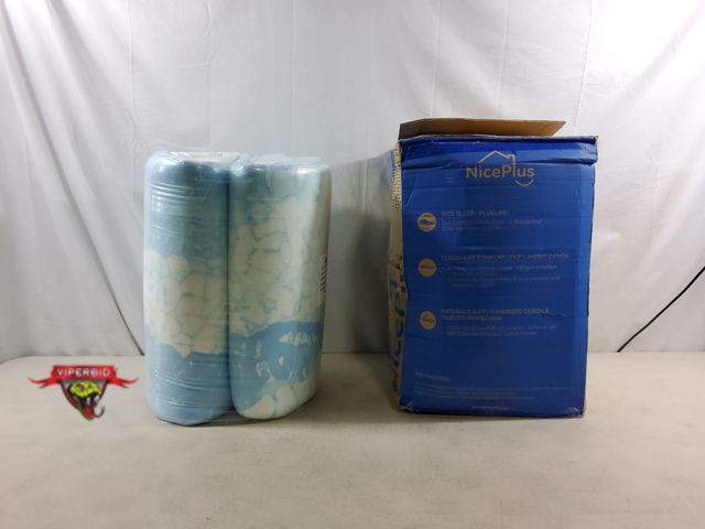 Lot 7-133883 - NicePlus full size (52" X 75" X 4") Memory foam mattress topper.