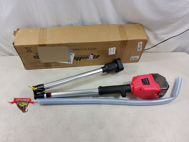 Lot 7-134793 - Meliff stick transfer pump. Model MFSTP001. 18/20V. 12000RPM. Max flow rate: 12GPM. No battery - Com...