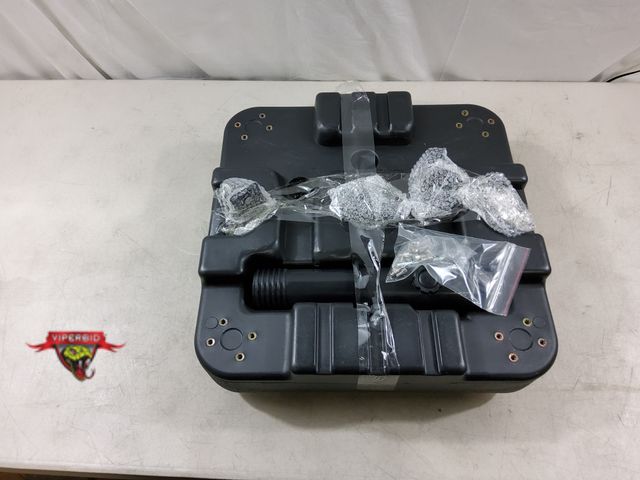 Lot 7-133004 - Rolling plastic umbrella holder base. 18-1/2" X 18-1/2"