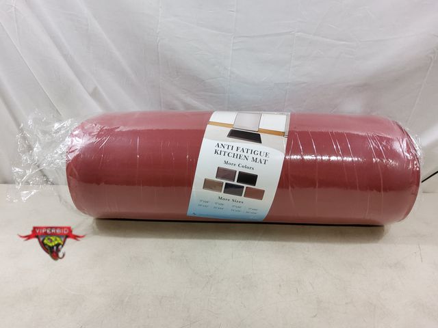 Lot 7-133334 - 30" X 108" Red anti-fatigue comfort mat.