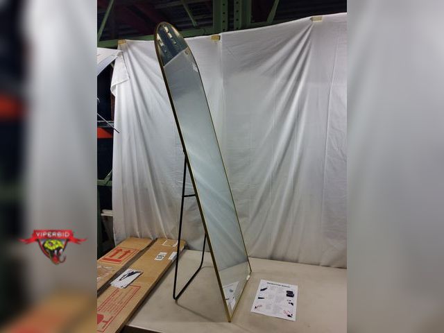 Lot 7-123673 - Full length mirror on stand.