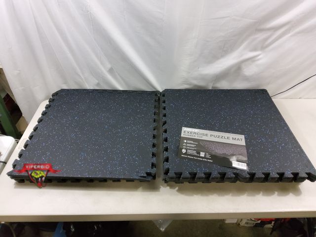 Lot 7-131869 - (12) Airhop interlocking exercise floor tiles. 48 sq. ft. (24" X 24" X 1/2".)