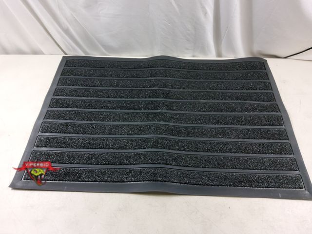 Lot 7-134656 - Rubber Door Mat. (36"W x 24"D) *Small Cut in Middle of Mat.*