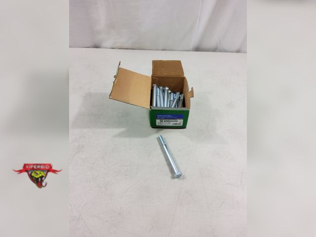 Lot 7-123416 - Box of 25 - Hillman hex botls - coarse thread. 7/16-14 X 4-1/2.