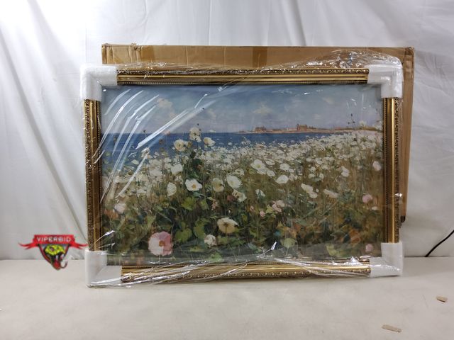 Lot 7-134931 - 36" X 24"H Framed wall art.