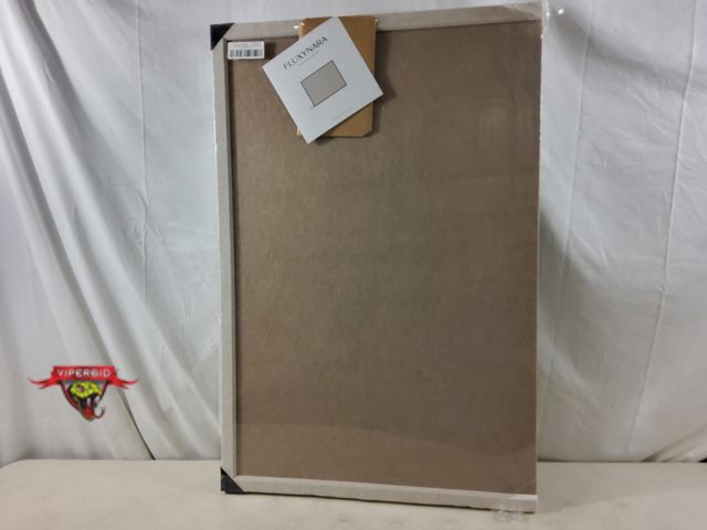 Lot 7-135785 - Fluxynara Framed Felt Alternative Cork Board. (47.25W x 35.5"T)