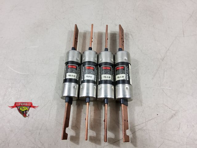 Lot 7-134116 - New! (3) Bussmann fuses. FRS-R-80.