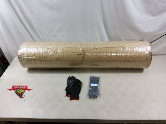 Lot 7-134505 - 48" X 200 ft. Wire fence hardware cloth. 1" Squares.