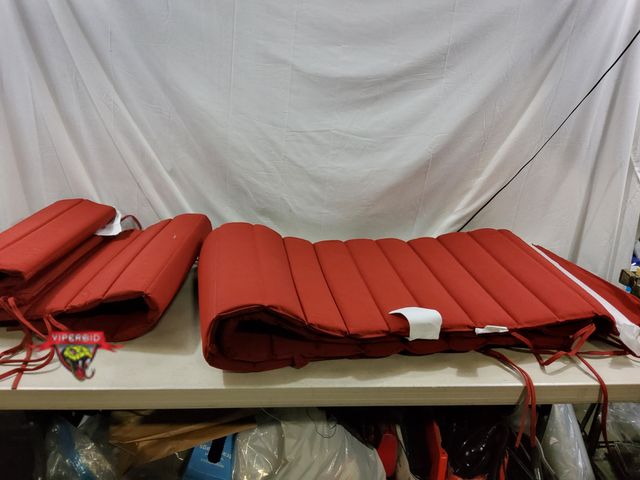 Lot 7-133262 - (4) Outdoor lounge chair cushions. 72"L X 21"W.  Lightly used.