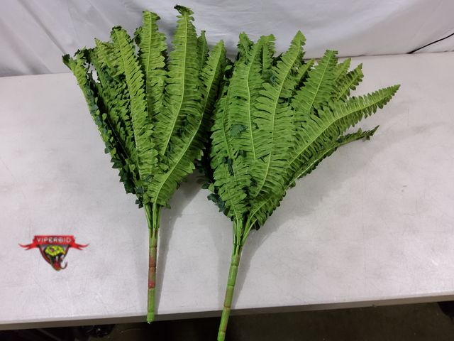 Lot 7-130496 - (2) Artificial Fern stems. 29"L.