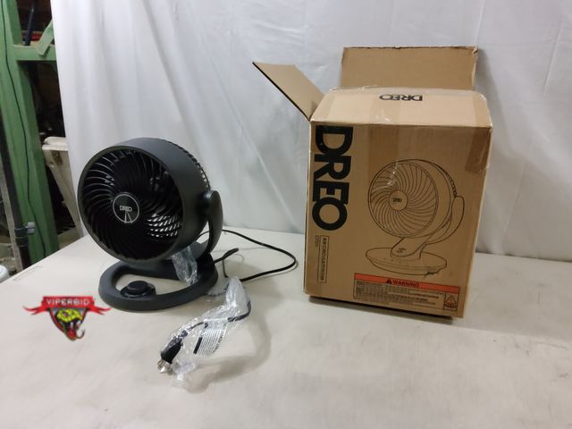 Lot 7-133047 - Dreo 12" Air circulator fan. Model CF511. Adjustable tilt. Tested.