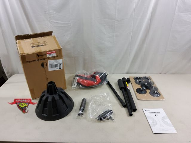 Lot 7-123676 - Owlsky punching bag with stand.