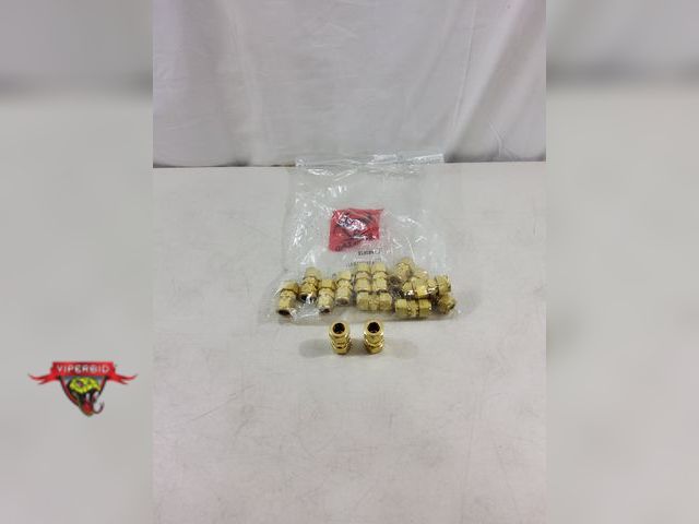 Lot 7-123590 - (14) Swagelok brass compression union fittings. 2"L.