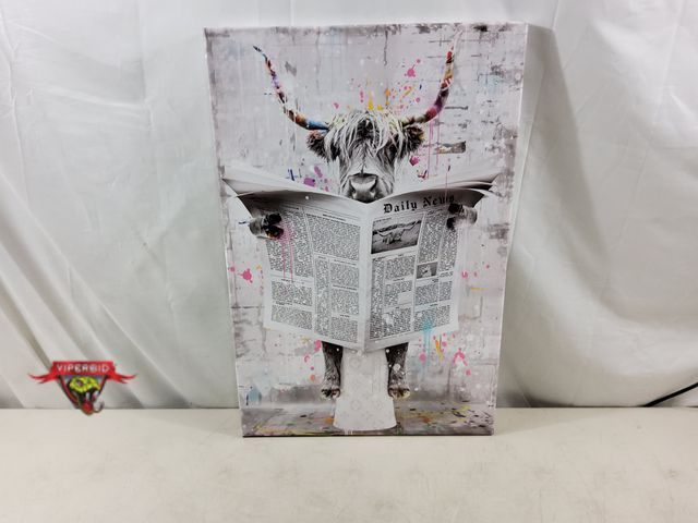 Lot 7-134203 - 15-3/4" X 23-1/2" Canvas wall art.