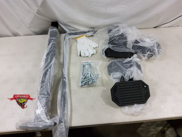 Lot 7-130438 - Heavy duty boat trailer steps with handle.