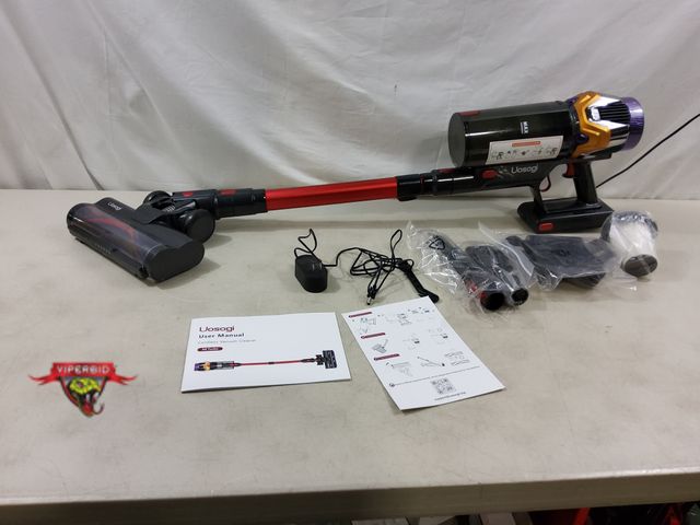 Lot 7-130292 - Uosogi X9 Cordless vacuum cleaner. Tested to power on - Suctions.