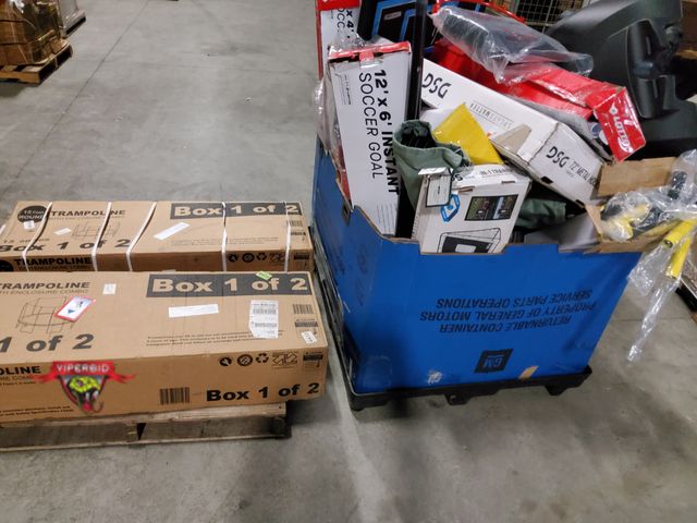 Lot 7-132928 - Blue box NOT included. All items are Incomplete...Used...Need repair... Some new. Large lot of misce...