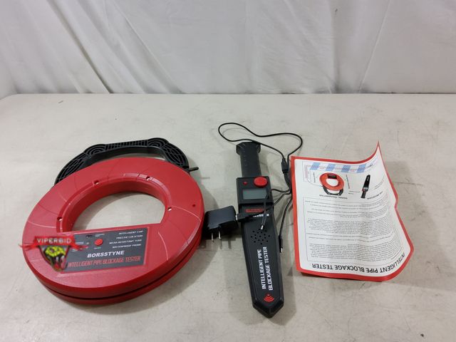 Lot 7-133579 - Borsstyne intelligent pipe blockage tester. Powers on. Unable to fully test.