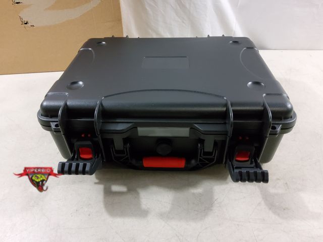 Lot 7-133621 - Hard Sided Case with Built in Charger. (16-1/2"W x 13-5/8D x 5-3/8T)