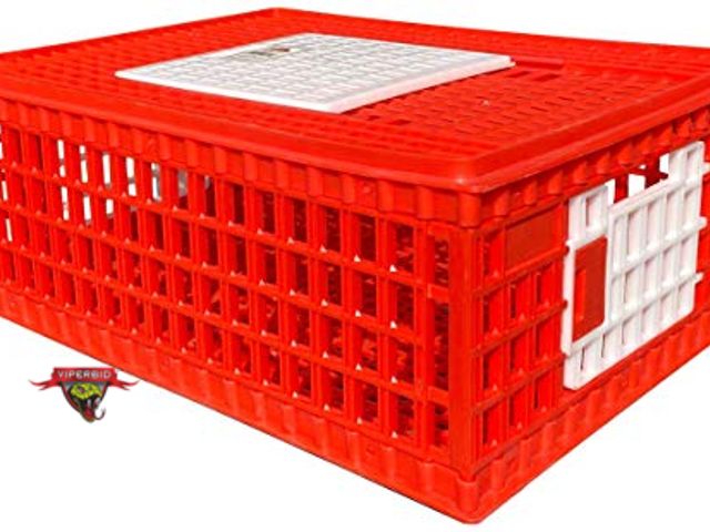 Lot 7-130482 - Retail value $74! RentACoop Poultry Carrier Crate 29" L x 22" W x 12" H for Chickens.