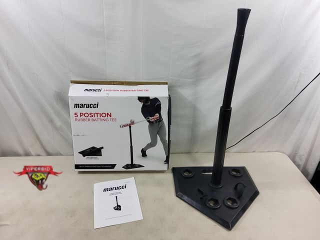 Lot 7-131449 - Marucci 5-Position rubber batting tee. #MTrain239.