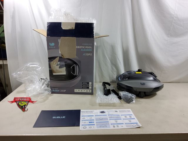 Lot 7-134715 - Bublue Bubot 300P Cordless Robotic Pool Vacuum Cleaner. Unable to Test.