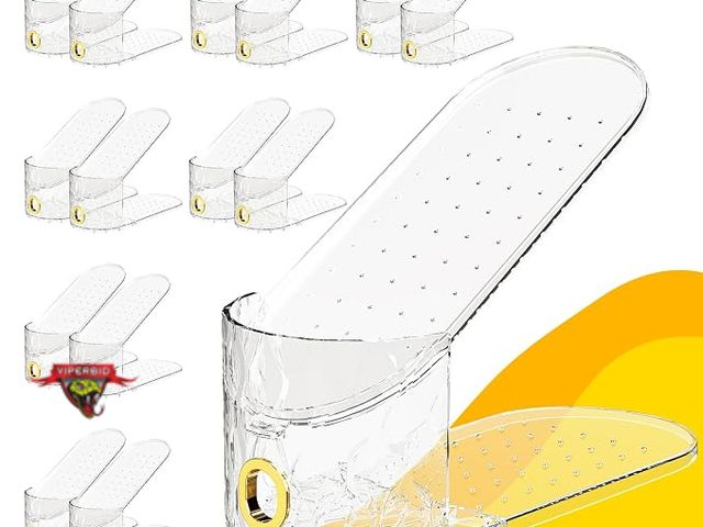 Lot 7-135686 - 15-Pack Shoe slot organizers.