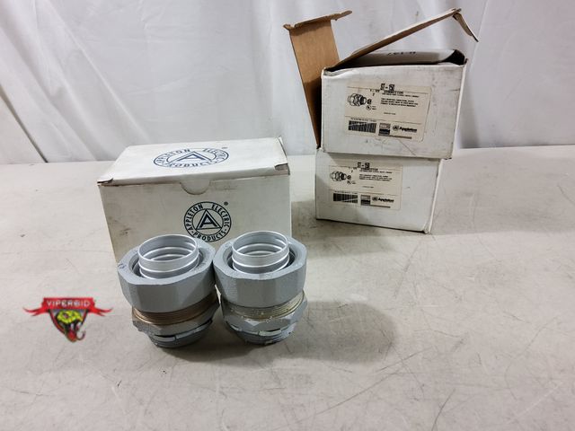 Lot 7-133517 - (3) Boxes of 2 - Appleton 1-1/2" Connectors. ST-150.